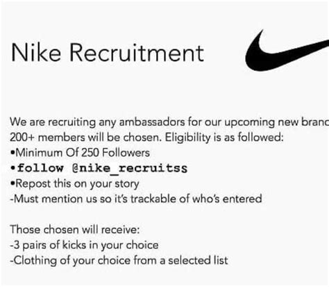 Fake Nike Recruitment Campaign Goes Viral 